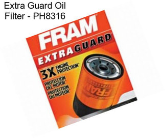 Extra Guard Oil Filter - PH8316