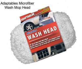 Adaptables Microfiber Wash Mop Head