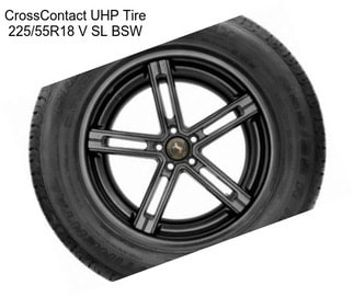 CrossContact UHP Tire 225/55R18 V SL BSW