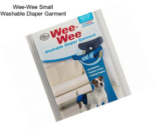 Wee-Wee Small Washable Diaper Garment