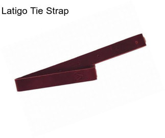 Latigo Tie Strap