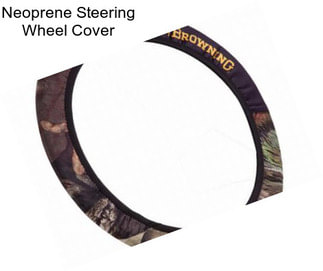 Neoprene Steering Wheel Cover