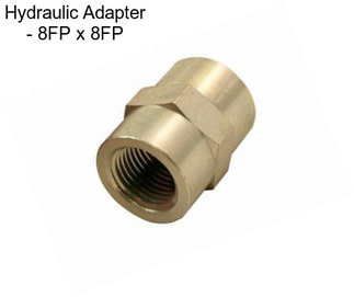 Hydraulic Adapter - 8FP x 8FP