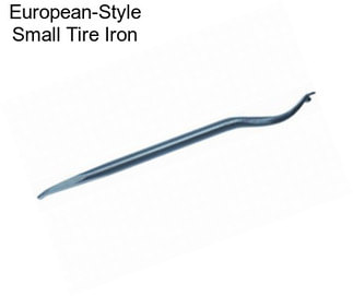 European-Style Small Tire Iron