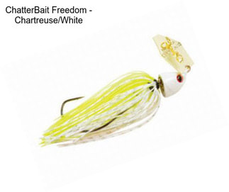 ChatterBait Freedom - Chartreuse/White