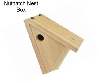 Nuthatch Nest Box