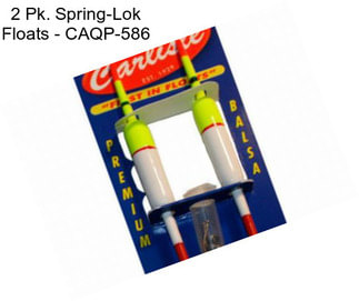 2 Pk. Spring-Lok Floats - CAQP-586