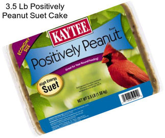 3.5 Lb Positively Peanut Suet Cake