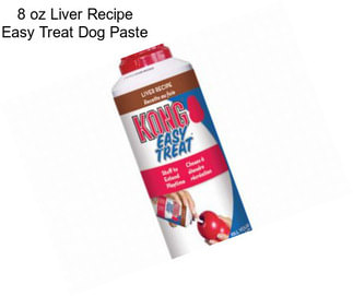 8 oz Liver Recipe Easy Treat Dog Paste