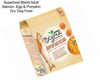 Superfood Blend Adult Salmon, Egg & Pumpkin Dry Dog Food