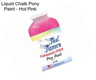 Liquid Chalk Pony Paint - Hot Pink