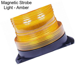 Magnetic Strobe Light - Amber