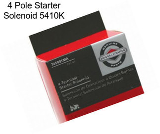 4 Pole Starter Solenoid 5410K