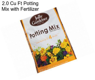 2.0 Cu Ft Potting Mix with Fertilizer