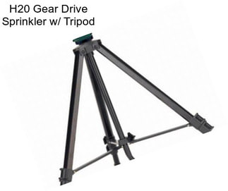 H20 Gear Drive Sprinkler w/ Tripod