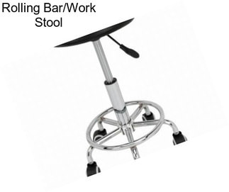 Rolling Bar/Work Stool