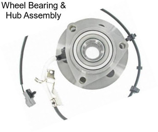 Wheel Bearing & Hub Assembly