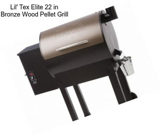 Lil\' Tex Elite 22 in Bronze Wood Pellet Grill