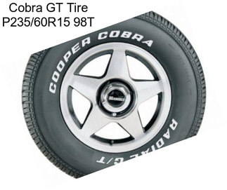 Cobra GT Tire P235/60R15 98T