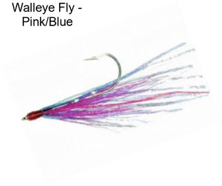 Walleye Fly - Pink/Blue