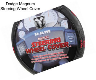 Dodge Magnum Steering Wheel Cover
