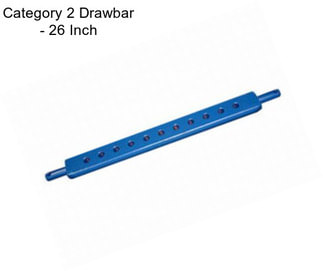 Category 2 Drawbar - 26 Inch