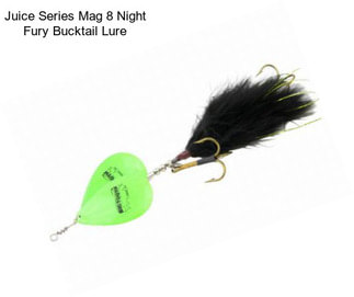 Juice Series Mag 8 Night Fury Bucktail Lure