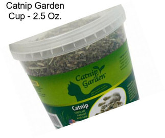 Catnip Garden Cup - 2.5 Oz.