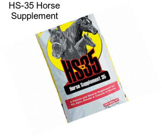 HS-35 Horse Supplement