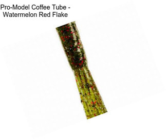 Pro-Model Coffee Tube - Watermelon Red Flake