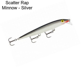 Scatter Rap Minnow - Silver