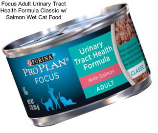 Focus Adult Urinary Tract Health Formula Classic w/ Salmon Wet Cat Food