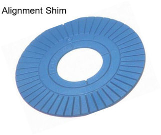 Alignment Shim