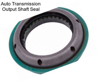 Auto Transmission Output Shaft Seal