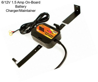 6/12V 1.5 Amp On-Board Battery Charger/Maintainer