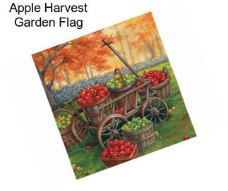 Apple Harvest Garden Flag