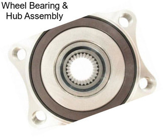 Wheel Bearing & Hub Assembly