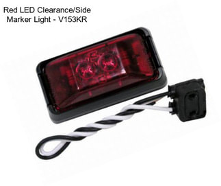 Red LED Clearance/Side Marker Light - V153KR