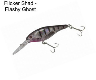 Flicker Shad - Flashy Ghost