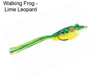 Walking Frog - Lime Leopard