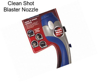 Clean Shot Blaster Nozzle