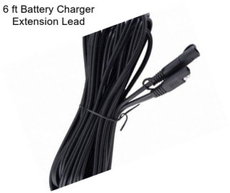 6 ft Battery Charger Extension Lead