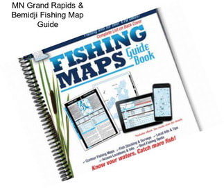 MN Grand Rapids & Bemidji Fishing Map Guide