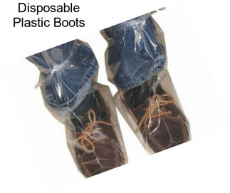 Disposable Plastic Boots