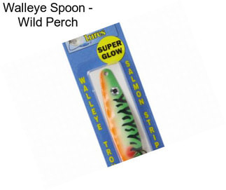 Walleye Spoon - Wild Perch