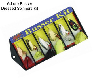 6-Lure Basser Dressed Spinners Kit