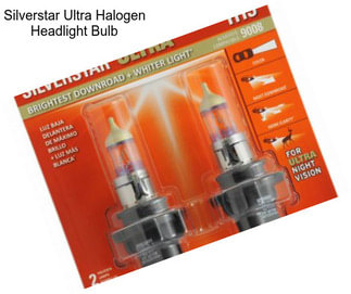 Silverstar Ultra Halogen Headlight Bulb