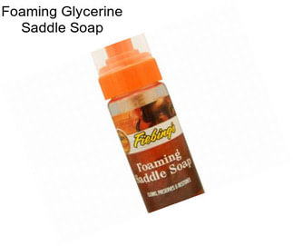 Foaming Glycerine Saddle Soap