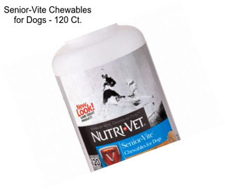 Senior-Vite Chewables for Dogs - 120 Ct.