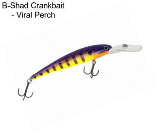 B-Shad Crankbait - Viral Perch